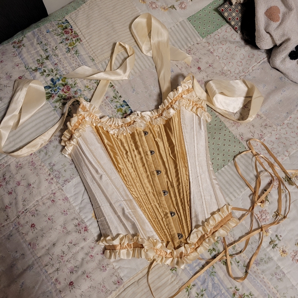 Small Gold Corset